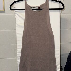 Zara Women's Brown Tank Top
